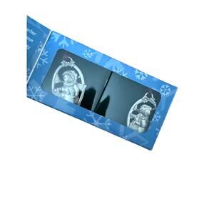 Longaberger‎ Snow Friends Pewter Ornaments